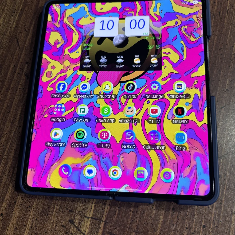 Samsung Foldable Phone - Black